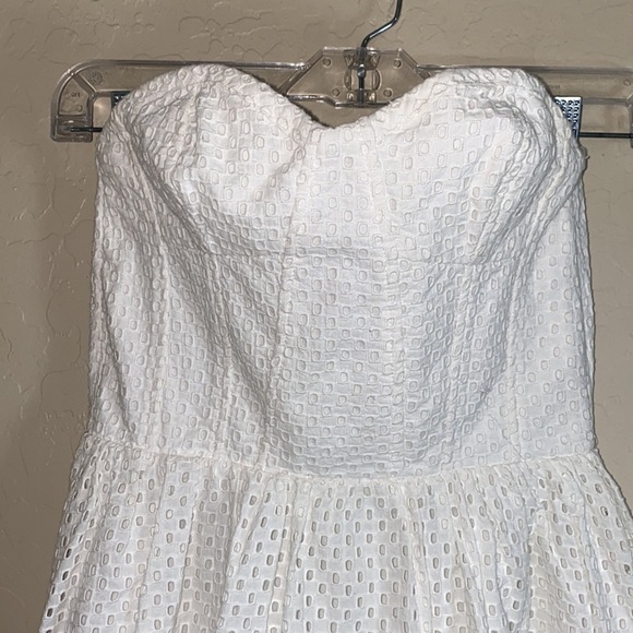 Juicy couture eyelit corset babydoll style dress - Picture 2 of 10